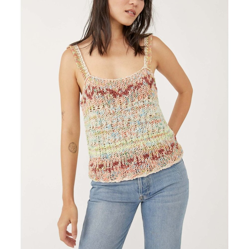 NWT Free People Palmetto Tank / Candied Dream Combo